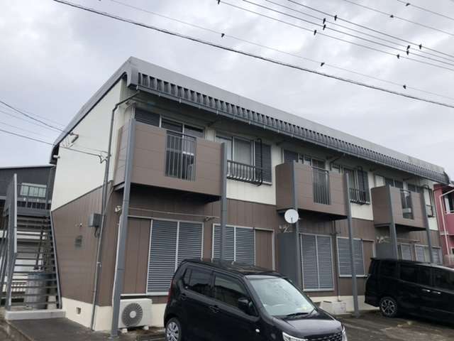 アパート 外装リフォーム工事【福岡県小郡市】